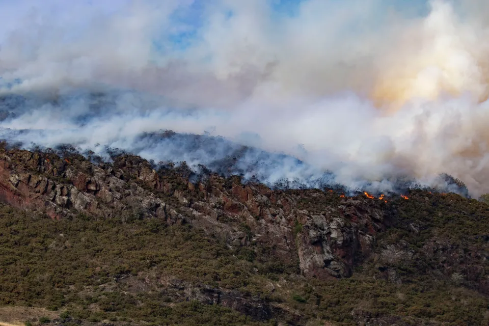 Huge Fire Erupts at Arthur’s Seat, Edinburgh